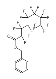 benzyl 2,2,3,3,4,4,5,5,6,6,7,7,8,8,8-pentadecafluorooctanoate Structure