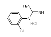 N-(2-CHLORO-PHENYL)-GUANIDINE HYDROCHLORIDE Structure