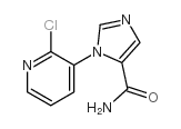 N-(2-氯吡啶-3-基)-1H-咪唑-5-羧酰胺结构式