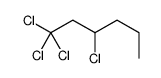 1,1,1,3-tetrachlorohexane结构式