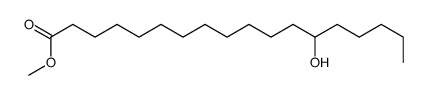 13-Hydroxyoctadecanoic acid methyl ester Structure