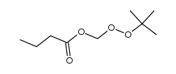 tert-butylperoxymethyl butyrate Structure