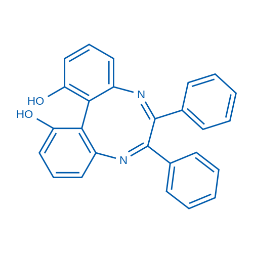 (R)-6,7-Diphenyldibenzo[e,g][1,4]diazocine-1,12-diol Structure