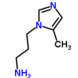 3-(5-Methyl-1H-imidazol-1-yl)propan-1-amine Structure