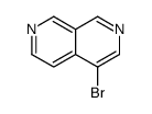 4-溴-2,7-萘啶结构式