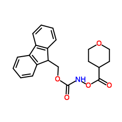 Fmoc-ThpGly-OH structure