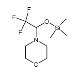 4-[2,2,2-Trifluoro-1-[(trimethylsilyl)oxy]ethyl]morpholine picture