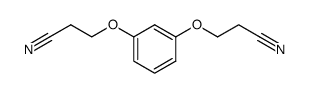 1,3-bis-(2-cyanoethoxy)-benzene结构式