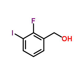 (2-Fluoro-3-iodophenyl)methanol Structure