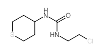 Urea,N-(2-chloroethyl)-N'-(tetrahydro-2H-thiopyran-4-yl)-结构式