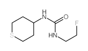 Urea,N-(2-fluoroethyl)-N'-(tetrahydro-2H-thiopyran-4-yl)-结构式