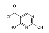 5-Pyrimidinecarbonyl chloride, 1,2,3,4-tetrahydro-2,4-dioxo- (7CI,8CI,9CI) Structure