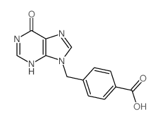 4-[(6-oxo-3H-purin-9-yl)methyl]benzoic acid picture