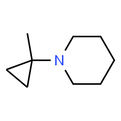 Piperidine, 1-(1-methylcyclopropyl)- (9CI)结构式