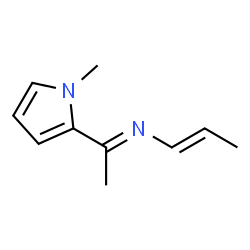 1-Propen-1-amine,N-[1-(1-methyl-1H-pyrrol-2-yl)ethylidene]-(9CI)结构式