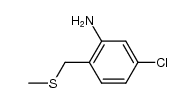 5-Chlor-2-(thiomethoxymethyl)-anilin结构式