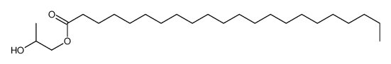 Docosanoic acid 2-hydroxypropyl ester structure