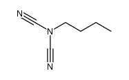 N,N-Dicyano-n-butylamine结构式