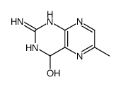 4-Pteridinol,2-amino-1,4-dihydro-6-methyl-(9CI)结构式