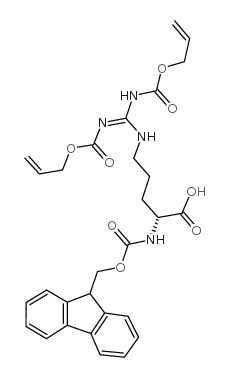 FMOC-D-ARG(ALOC)2-OH structure