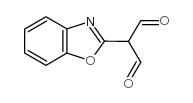 2-(2-苯并恶唑基)丙二醛结构式