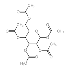 Mannopyranose, pentaacetate, .beta.-D- picture