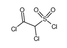 chloro-chlorosulfonyl-acetyl chloride Structure