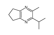 2-methyl-3-propan-2-yl-6,7-dihydro-5H-cyclopenta[b]pyrazine Structure