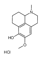 5-methoxy-1-methyl-2,3,7,8,9,9a-hexahydrobenzo[de]quinolin-6-ol,hydrochloride结构式