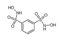 benzene-1,3-bis-sulfonohydroxamic acid Structure