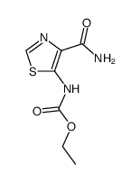 (4-carbamoylthiazol-5-yl)carbamic acid ethyl ester结构式