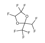 2-(difluoromethyl)-4,4,5-trifluoro-2-(trifluoromethyl)-1,3-dioxolane Structure