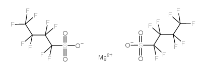 MAGNESIUM NONAFLUOROBUTANESULFONATE Structure