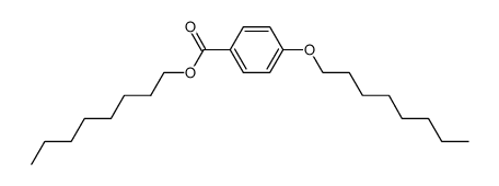 Octyl 4-octyloxybenzoate结构式