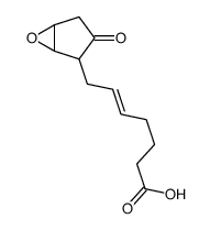 7-(3-oxo-6-oxabicyclo[3.1.0]hexan-2-yl)hept-5-enoic acid结构式