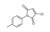 3-chloro-1-(4-methylphenyl)pyrrole-2,5-dione Structure