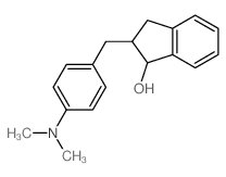 1H-Inden-1-ol,2-[[4-(dimethylamino)phenyl]methyl]-2,3-dihydro-结构式