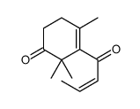 2,2,4-Trimethyl-3-[(E)-1-oxo-2-butenyl]-3-cyclohexen-1-one picture
