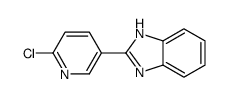 2-(6-氯-吡啶-3-基)-1H-苯并咪唑图片