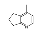 4-methyl-6,7-dihydro-5H-cyclopenta[b]pyridine Structure