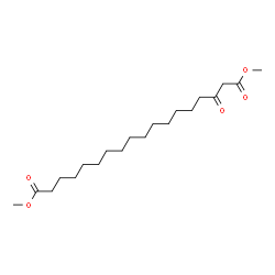 3-Oxooctadecanedioic acid dimethyl ester结构式