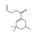 1-(3,3,5-trimethyl-1-cyclohexen-1-yl)pent-4-en-1-one结构式