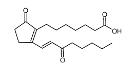 15-ketoprostaglandin B1结构式