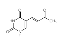 2,4(1H,3H)-Pyrimidinedione,5-(3-oxo-1-buten-1-yl)- Structure