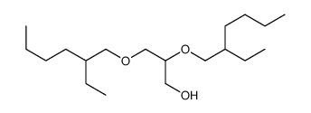 2,3-bis[(2-ethylhexyl)oxy]propan-1-ol结构式