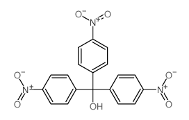 Benzenemethanol,4-nitro-a,a-bis(4-nitrophenyl)-结构式