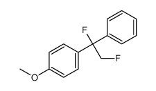 1-(1,2-difluoro-1-phenylethyl)-4-methoxybenzene Structure