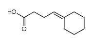 4-Cyclohexylidenebutyric acid Structure