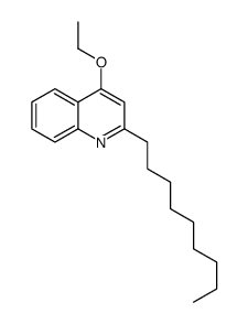 4-ethoxy-2-nonylquinoline Structure
