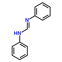 N,N'-Diphenylimidoformamide structure